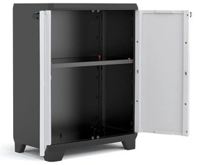 Plastová skriňa LINEAR, 1 polica, 90x68x39 cm