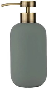 Zelený keramický dávkovač mydla 200 ml Lotus – Mette Ditmer Denmark
