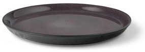 Slivkovofialový kameninový plytký tanier Bitz Mensa, priemer 27 cm