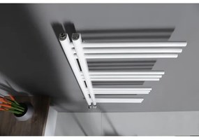 Sapho - Kúpeľňový radiátor DORLION 400W/230V 50x120 cm biela