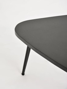 Konferenčný stolík Adesso 68 cm z masívu čierny