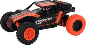 LEAN Toys Diaľkovo ovládané terénne auto R/C 1:24 oranžové