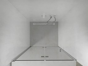 Mexen Lima, skladacie sprchové dvere do otvoru 65 x 190 cm, 6mm číre sklo, chrómový profil, 856-065-000-01-00-D
