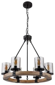 Globo 15555-6H - Luster na reťazi LILA 6xE27/60W/230V