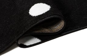 TA Koberec C440A ČIERNA/BIELA BALI PP Rozmer: 250x350 cm