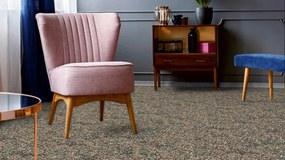 Associated Weavers, Koberec metráž Signal 98 šedohnedá, na mieru, šíře 5m, hnedá, filc, chodba / predsieň