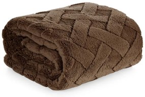 Deka D91 CARO tmavohnedá