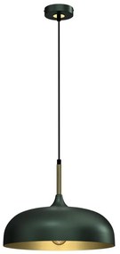 Brilagi - Luster na lanku ABRAHAM 1xE27/60W/230V pr. 35 cm zelená