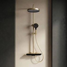 Rea Farel, sprchový set s vaňovým výtokom, zlatá matná, REA-P0355