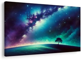 Obraz magický strom života v noci