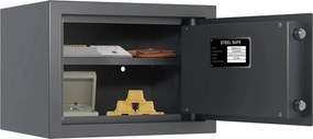 Nábytkový trezor PRAKTIK 25 EL, elektronický S1, 250 × 350 × 280 mm, 17 l