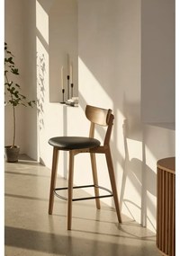 Barová stolička z dubového dreva Unique Furniture Pero