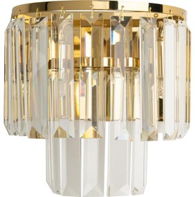 MAXLIGHT W0288 - Nástenné svietidlo MONACO 2xG9/40W/230V zlatá