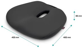 CONNECT IT CFH-5501-GY - Anatomický vankúš na stoličku antracit