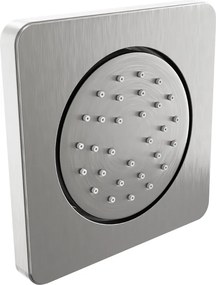 Mexen - podmietková sprchová tryska, štvorcová, 130x130 mm, grafitová, 79366-66