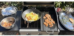 Grilovacia panvica Wok 31 cm