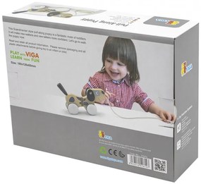 Ťaháčik Viga 51614 sivobiely psík