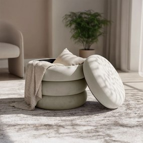 Taburet Snuggo II krémový