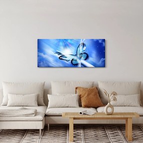 Obraz - Motýľ, symbol nádeje (120x50 cm)