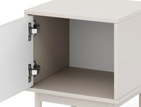 Nočný stolík Mazoma 41 cm kašmír/zlatý