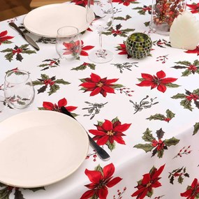 Obrus s vianočným motívom 150x240 cm Amaryllis – douceur d'intérieur