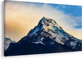 Obraz zasnežených hôr, Nepál (90x60 cm)