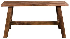 Hnedá drevená záhradná lavica Barcelona – House Nordic