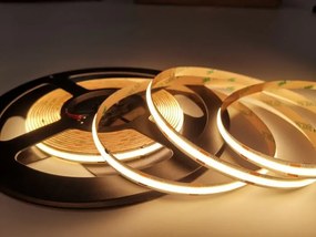 ECOLIGHT LED pásik COB - 24V - 9W/m - teplá biela - 5m