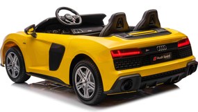 Ramiz Detské autíčko Audi Spyder R8 LIFT žlté