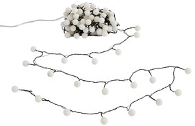 Vianočné svetelná reťaz zelená so 100 LED diódami biela 5m IP44 - Dasher