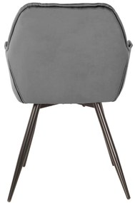DIZAJNOVÁ STOLIČKA DIANE ZAMAT SIVÁ
