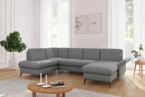 XXXLutz SEDACIA SÚPRAVA, textil, sivá Sit & More - Sedačky - 00014401619S