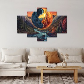 Obraz - Živly (150x105 cm)