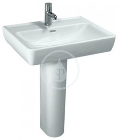 LAUFEN Pro Umývadlo, 600 mm x 480 mm, 1 otvor na batériu, biela H8189520001041