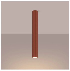 Bodové svietidlo v tehlovej farbe Gleam – Sollux