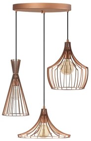 Luster na lanku MEZOPOTAMYA 3xE27/40W/230V