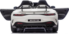 LEAN CARS Elektrické autíčko Mercedes GT63 AMG DK-GT63 24V LCD biele