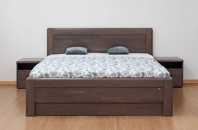 BMB ADRIANA FAMILY - masívna buková posteľ 90 x 200 cm, buk masív