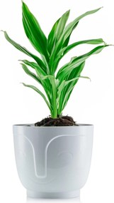 Květináč ZOE 14,3 cm bílý