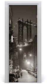 Fototapeta samolepiace dvere Manhattan New York 85x205 cm