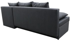 Unive. rozkladacia rohová sedacia súprava s úložným priestorom v tvare L ALMEIDA antracit