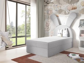 Kontinentálna jednolôžková posteľ Karibso, Strana: pravá, Dostupné poťahy: Magic Velvet 2200