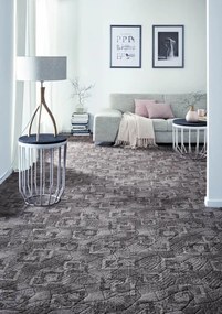 Metrážny koberec BOSSANOVA sivý