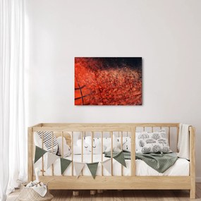 Obraz - Basketbalová lopta (70x50 cm)