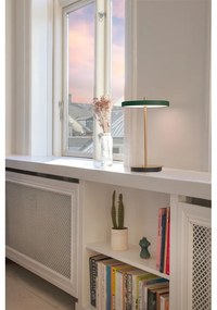 Zelená LED stolová lampa so stmievačom s kovovým tienidlom (výška 31 cm) Asteria Move – UMAGE