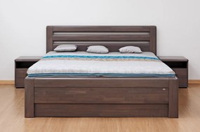 BMB ADRIANA LUX - masívna buková posteľ 120 x 200 cm, buk masív