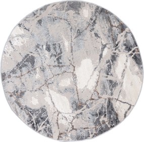 TA Koberec R216C L_GRAY/VIZON PORTLAND KOLO Rozmer: 160x160 cm