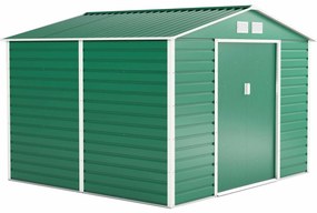 Záhradný domček G21 GAH 706 - 277 x 255 cm, zelený