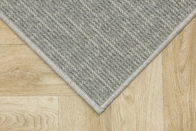 Metrážny koberec Linen 920 sivý
