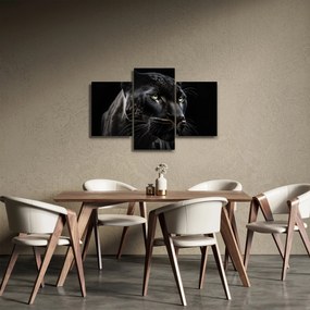 Obraz - Čierny panter (90x60 cm)